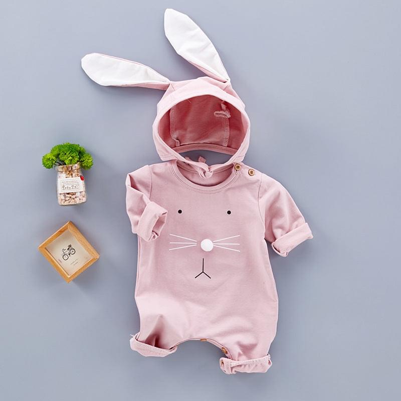 Baby Bunny Romper & Bunny Hat