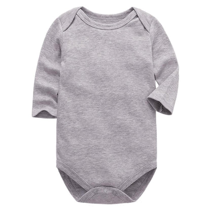 Cotton Long-Sleeved Baby Romper