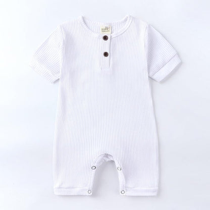 Baby Combed Pin Striped Romper