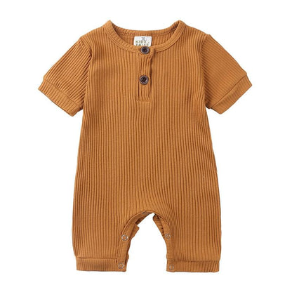 Baby Combed Pin Striped Romper