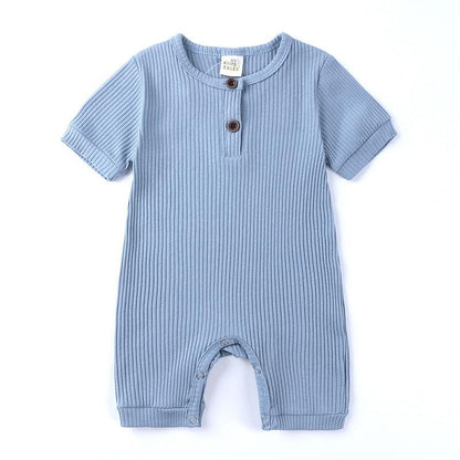 Baby Combed Pin Striped Romper