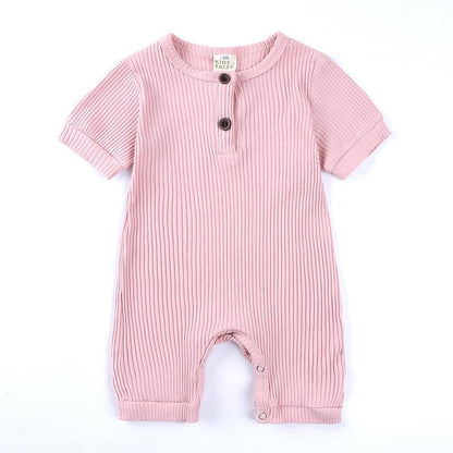 Baby Combed Pin Striped Romper