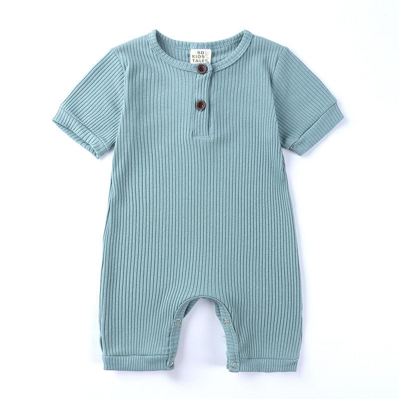 Baby Combed Pin Striped Romper