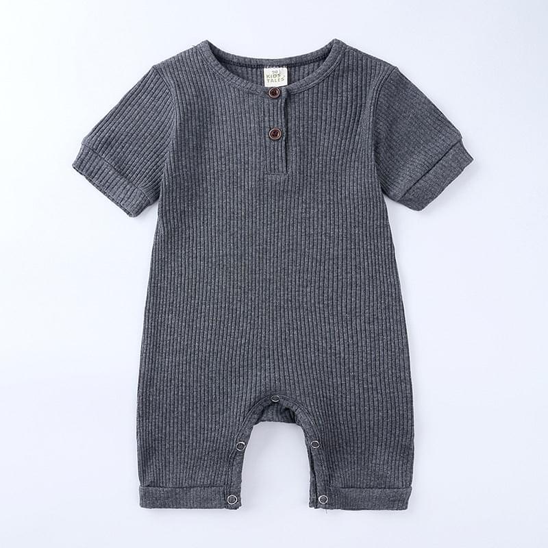 Baby Combed Pin Striped Romper