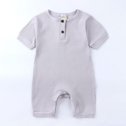 Baby Combed Pin Striped Romper