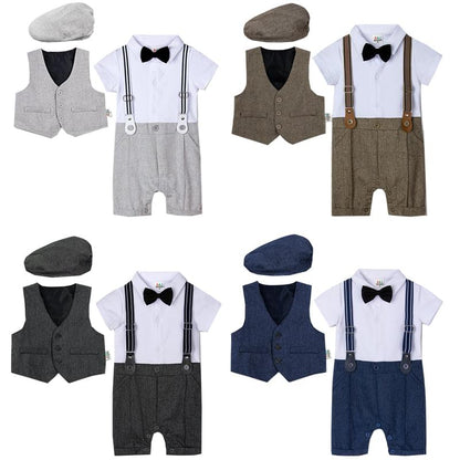 Baby Boy One-piece Gentleman Suit