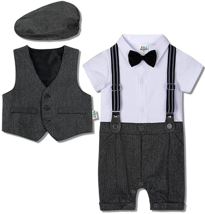 Baby Boy One-piece Gentleman Suit