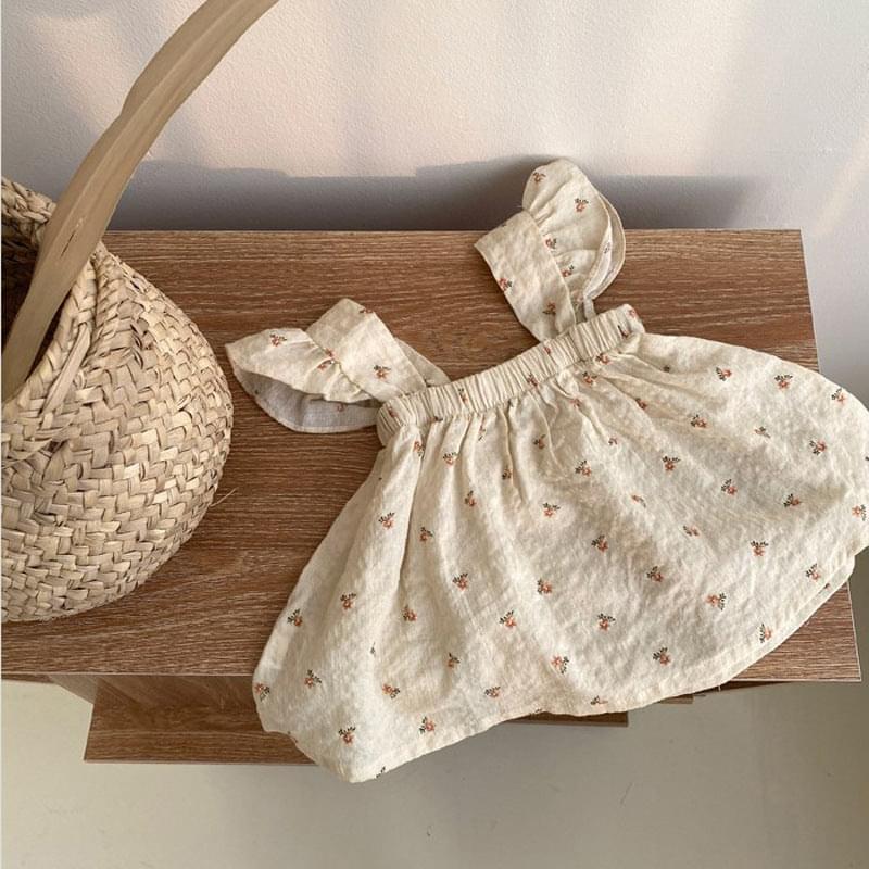 Baby Girl Floral Dress and Pants