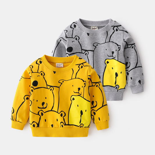 Hey Bear! Cartoon Sweatshirt