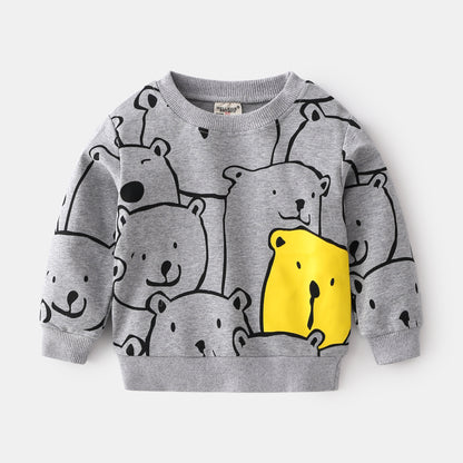 Hey Bear! Cartoon Sweatshirt