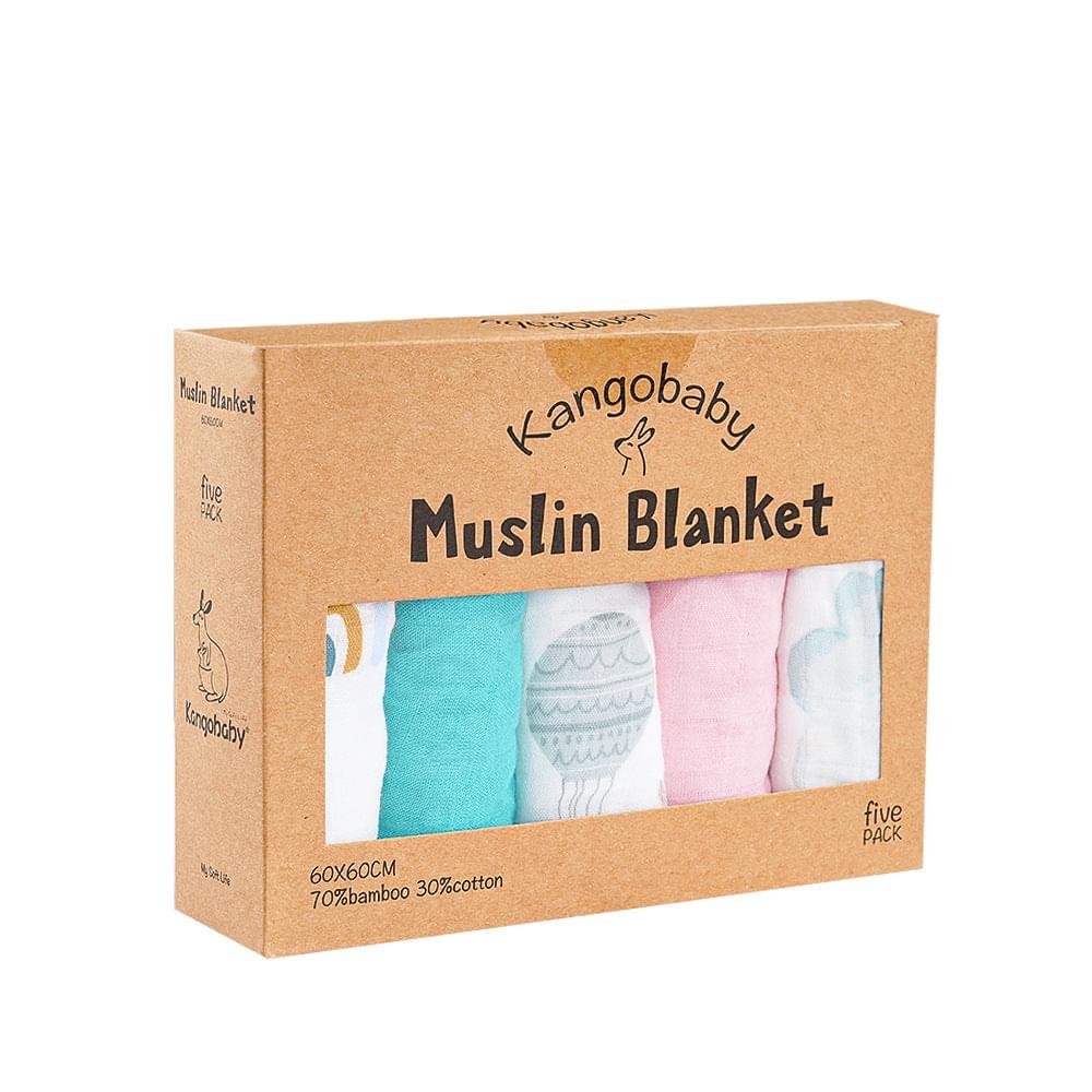 Baby Bamboo Cotton Muslin Cloths