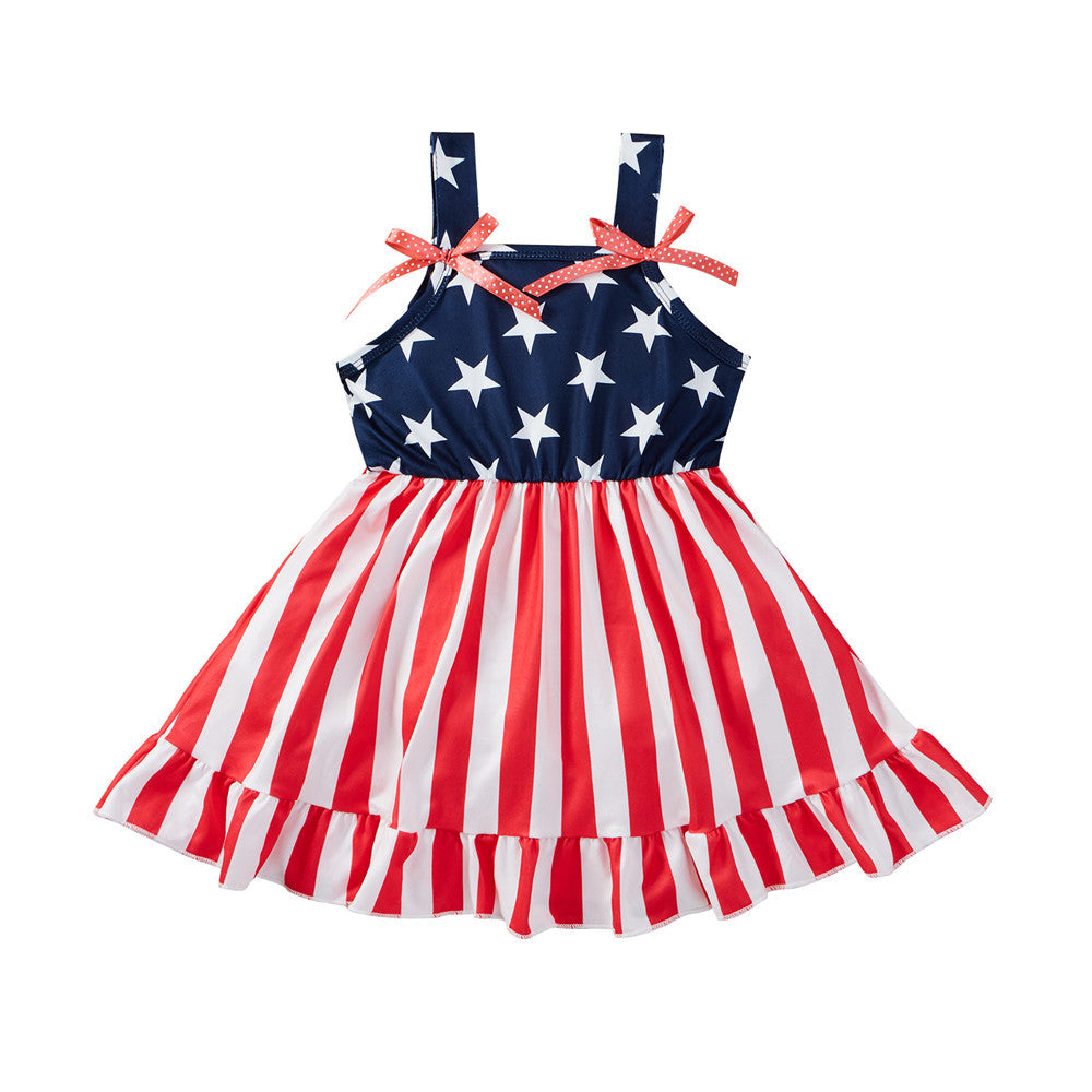 Independence Day Stars & Stripes Dress