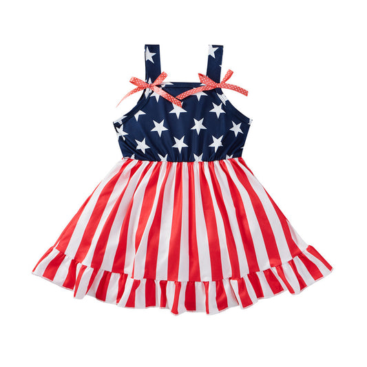 Independence Day Stars & Stripes Dress