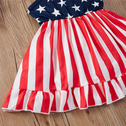 Independence Day Stars & Stripes Dress