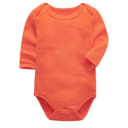 Cotton Long-Sleeved Baby Romper