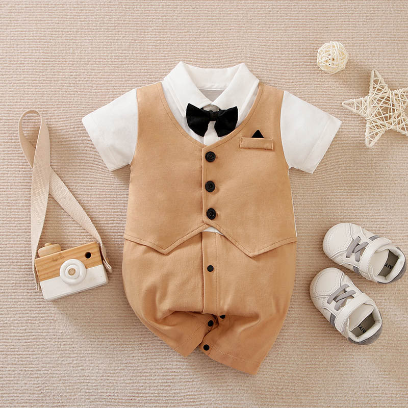 Little Gentleman's Colorful Dress Suit