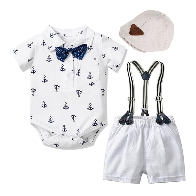 Baby Boy Anchors Away Outfit