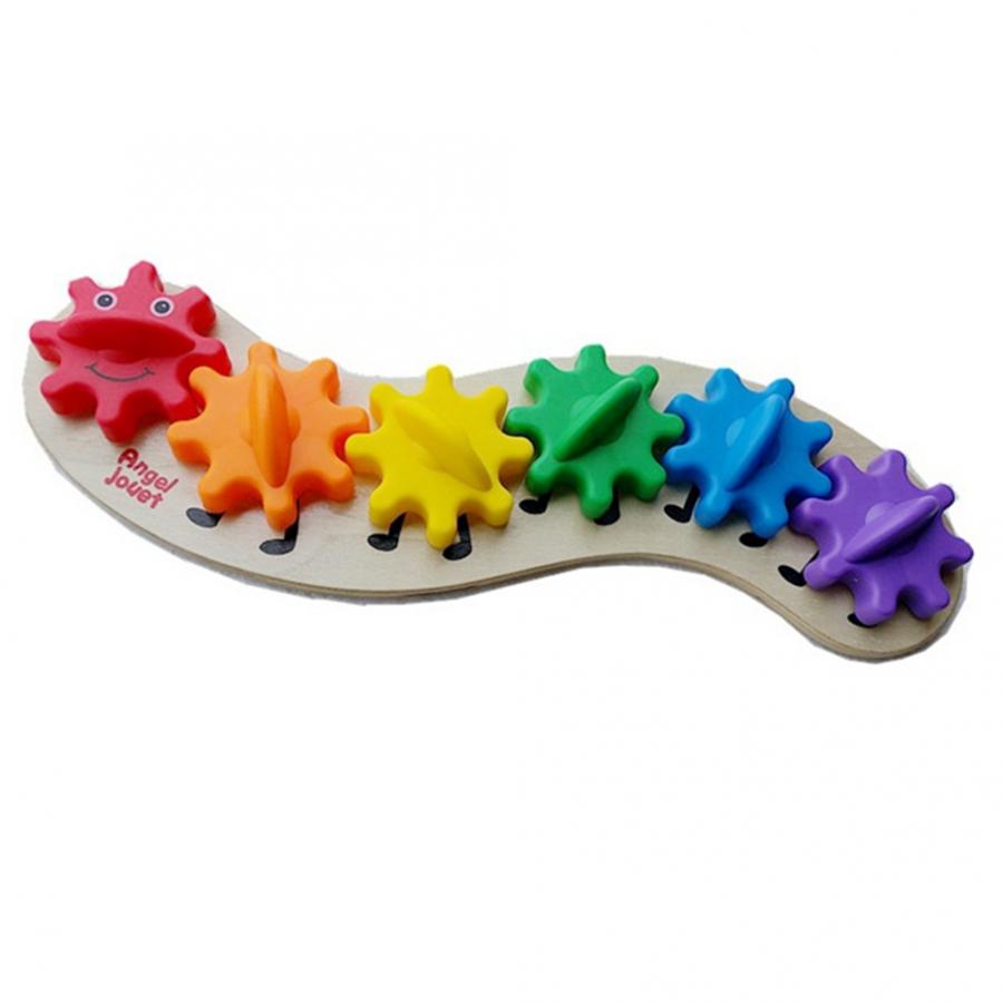 Children's Caterpillar Gear Toy