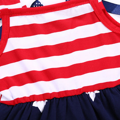 Girls' Stars and Stripes Dress