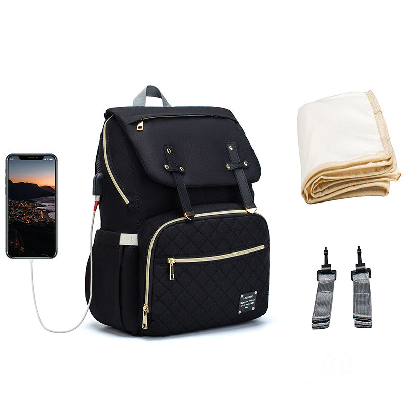 Multifunctional Large Capacity Diaper Bag