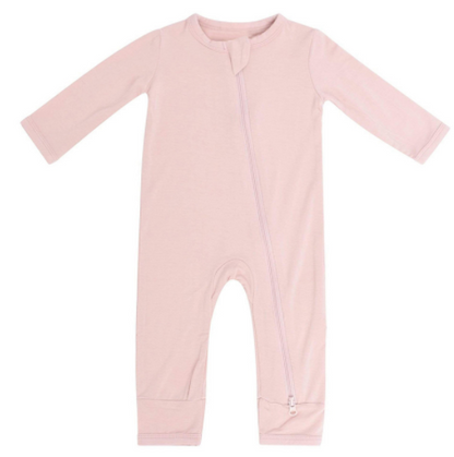 Bamboo Fiber Zippered Romper