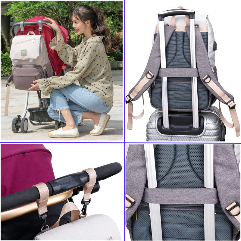 Sleek and Stylish Baby Travel Backpack