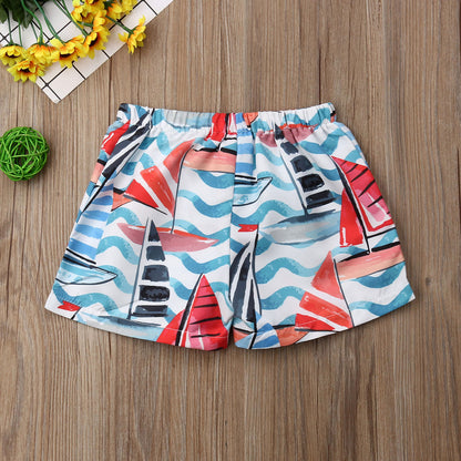 Boys Printed Swimsuit