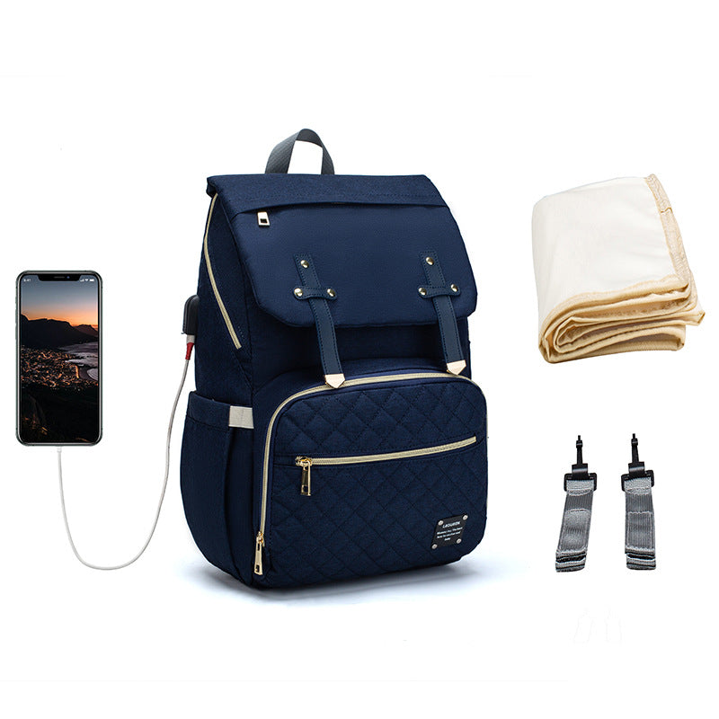 Multifunctional Large Capacity Diaper Bag