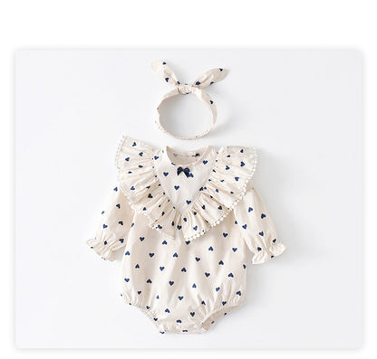 Long-sleeved Baby One-piece Cotton Body Suit