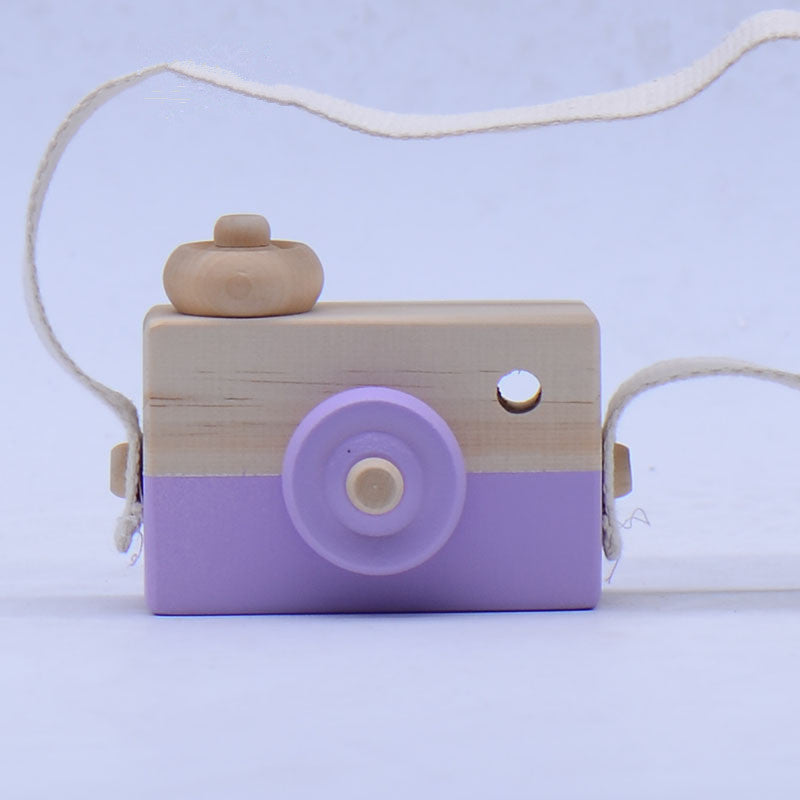 Kids Wooden Camera Prop Toy