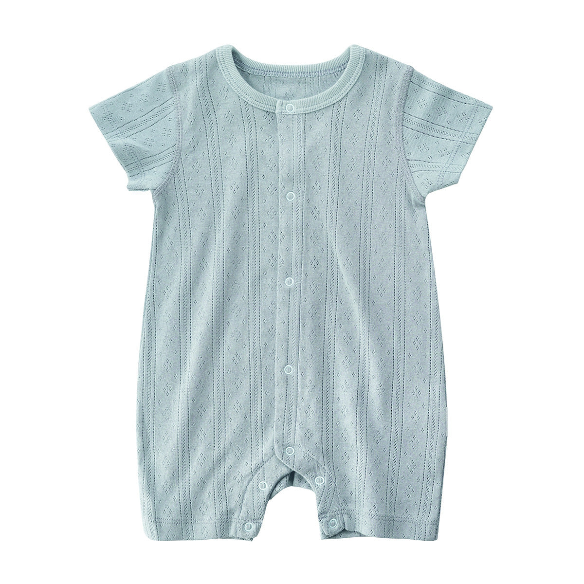 Lightweight Breathable Buttoned Baby Jumpsuit