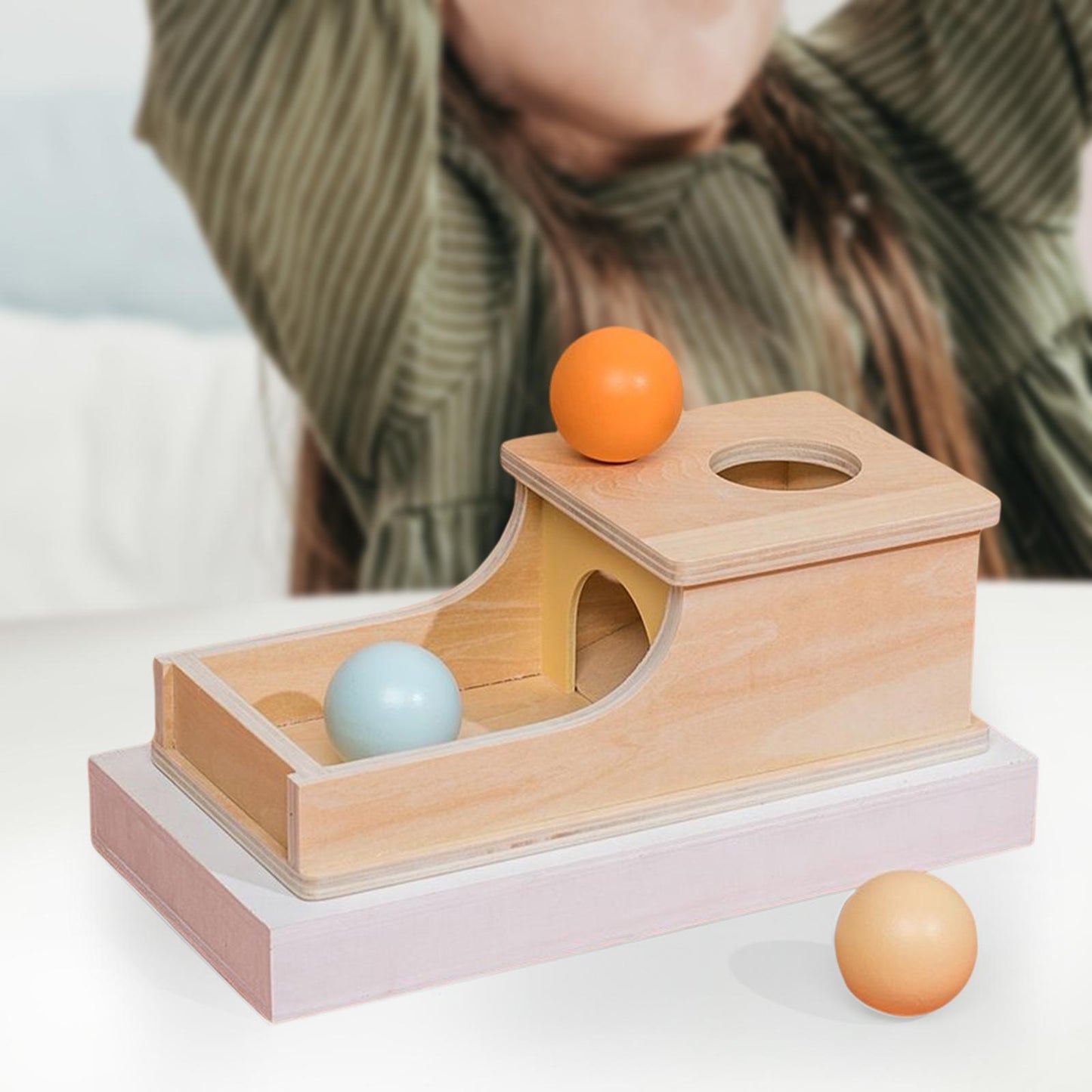 Wooden Montessori Permanence Box Toy