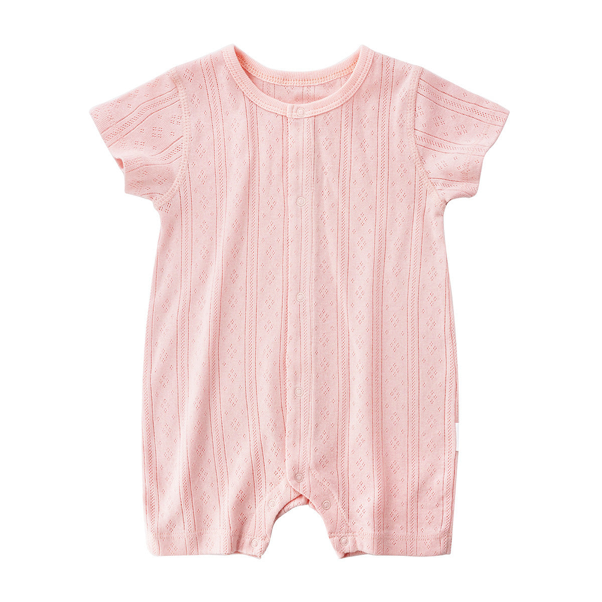 Lightweight Breathable Buttoned Baby Jumpsuit