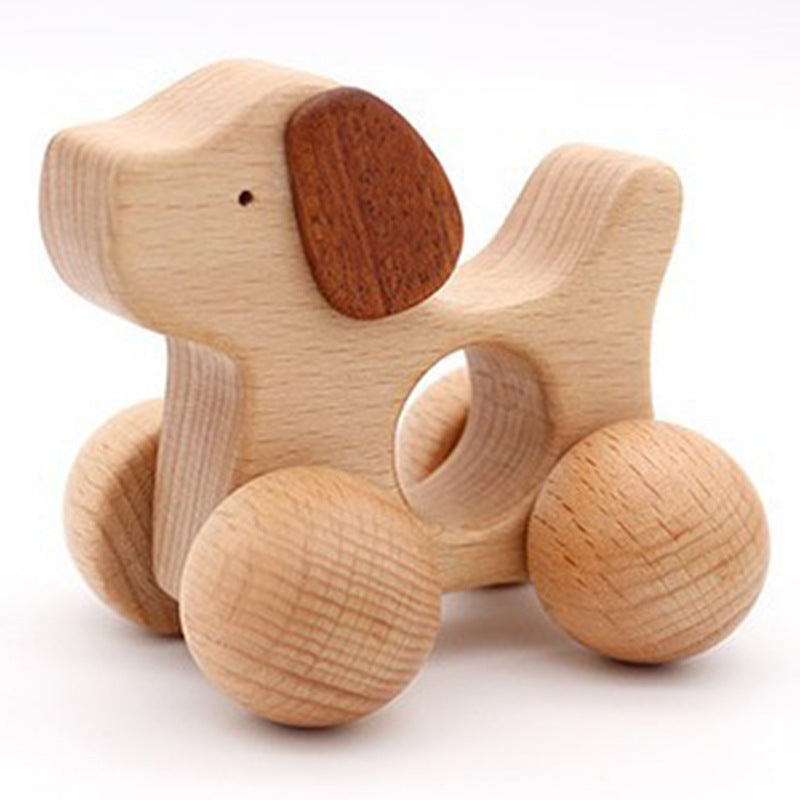 Wooden Car Baby Toy