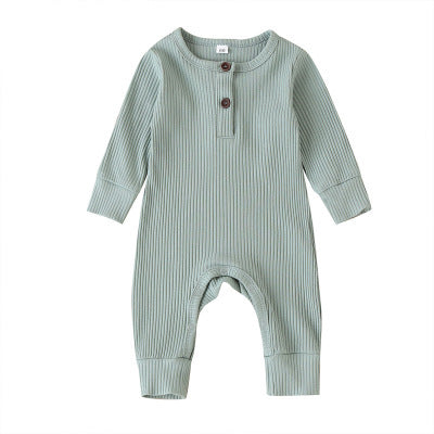 Pin Striped Cotton Jumpsuit