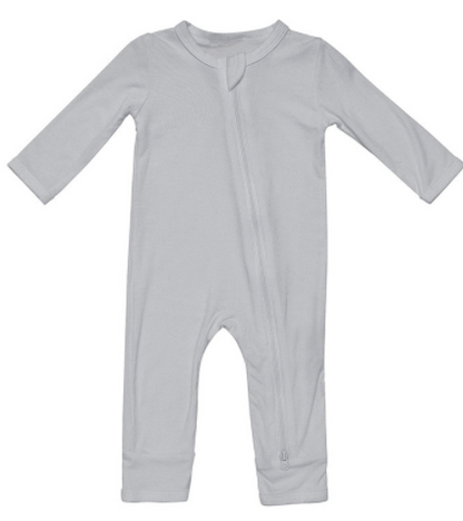 Bamboo Fiber Zippered Romper