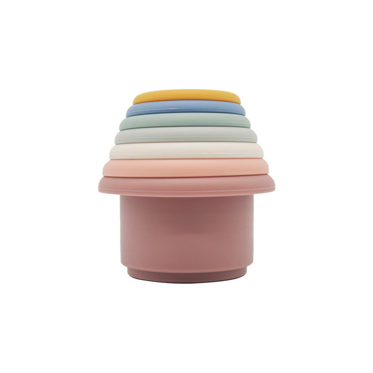 Silicone Nesting Style Stackable Cups