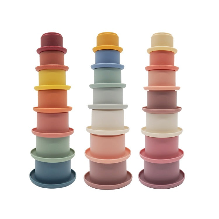 Silicone Nesting Style Stackable Cups