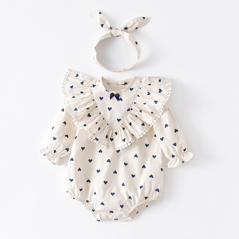 Long-sleeved Baby One-piece Cotton Body Suit