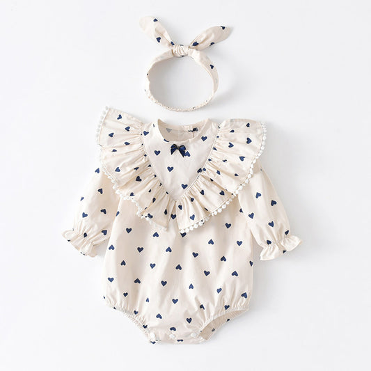 Long-sleeved Baby One-piece Cotton Body Suit