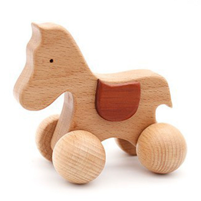 Wooden Car Baby Toy